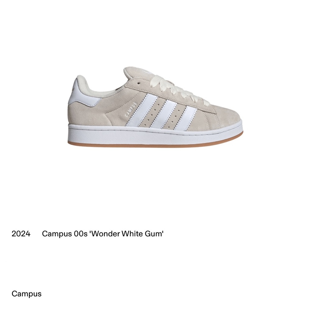 Rare Campus 00s Wonder White Gum. Women's size 8.